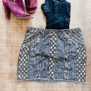 NWT | Endless Rose Sequin Mini Skirt